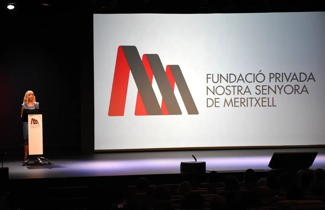 La directora general de la fundació, Celine Mandicó, durant la inauguració del curs.