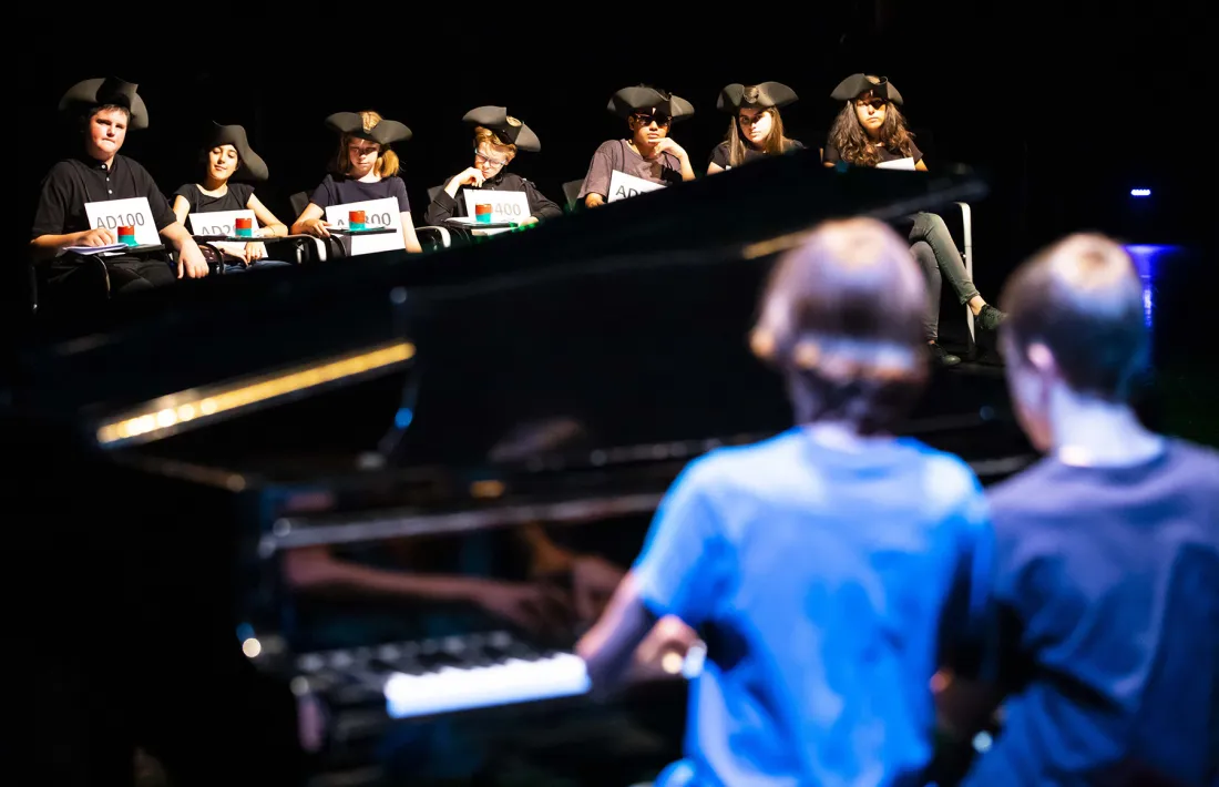 Una activitat de l'Institut de música.