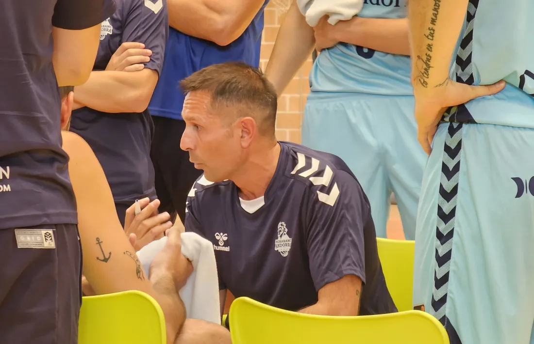 Natxo Lezkano, técnic del BC MoraBanc fins al 2025.