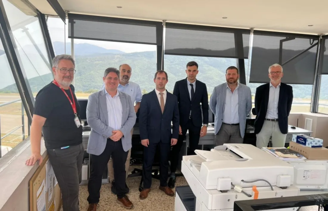 Trobada de la Comissió mixta per l'Aeroport d'Andorra-La Seu.