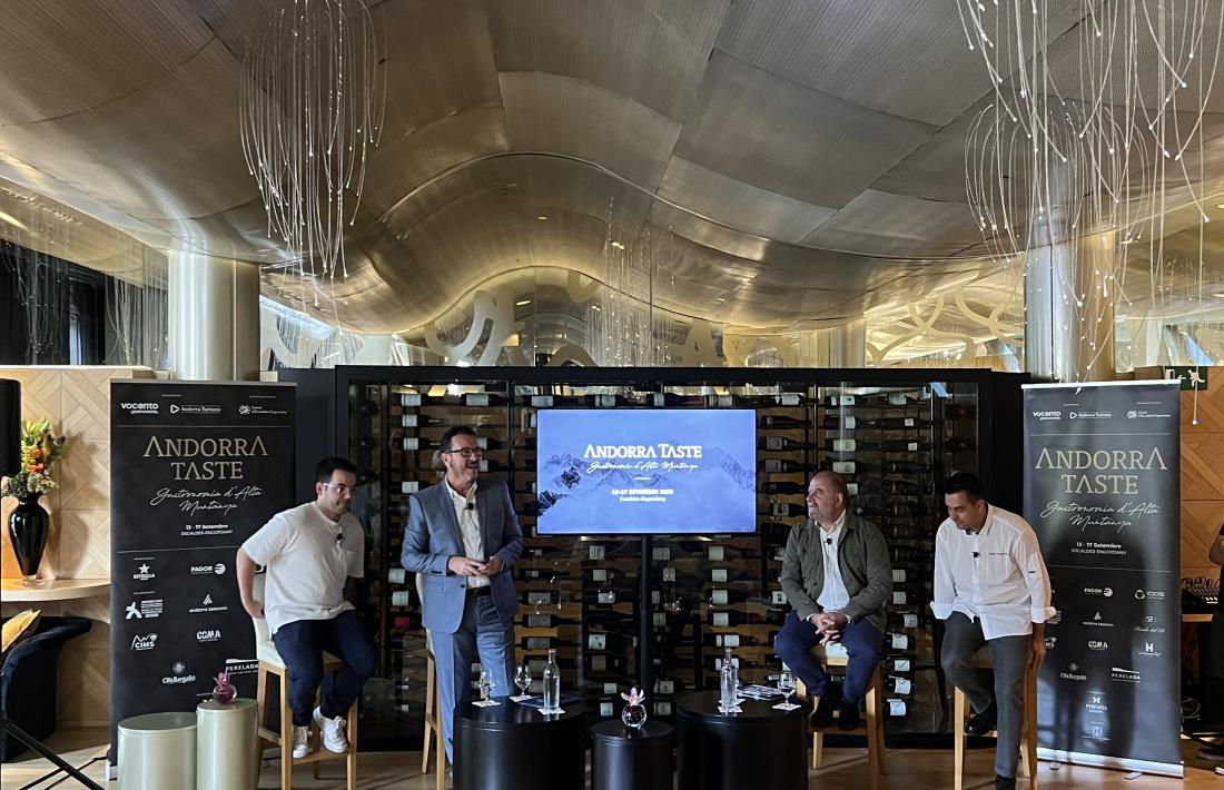 Un moment de la presentació d'Andorra Taste a Barcelona.