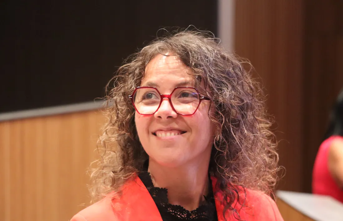 La presidenta del grup parlamentari socialdemòcrata, Judith Salazar.