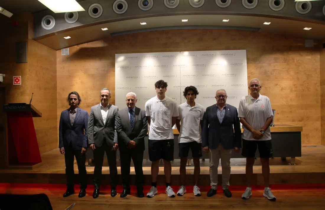 Gerard Verdú i Xavier Mas, a Andbank.