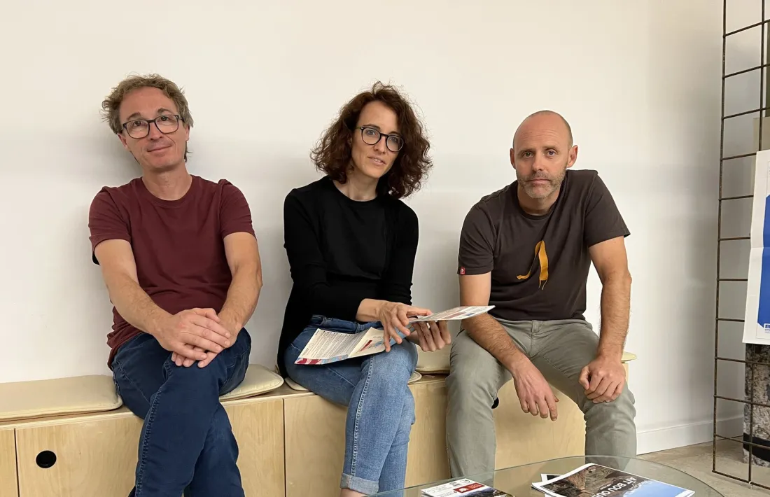 Els tres tècnics pallaresos. 