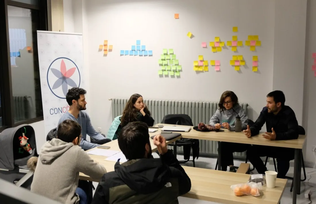 Una reunió de l'executiva de Concòrdia.