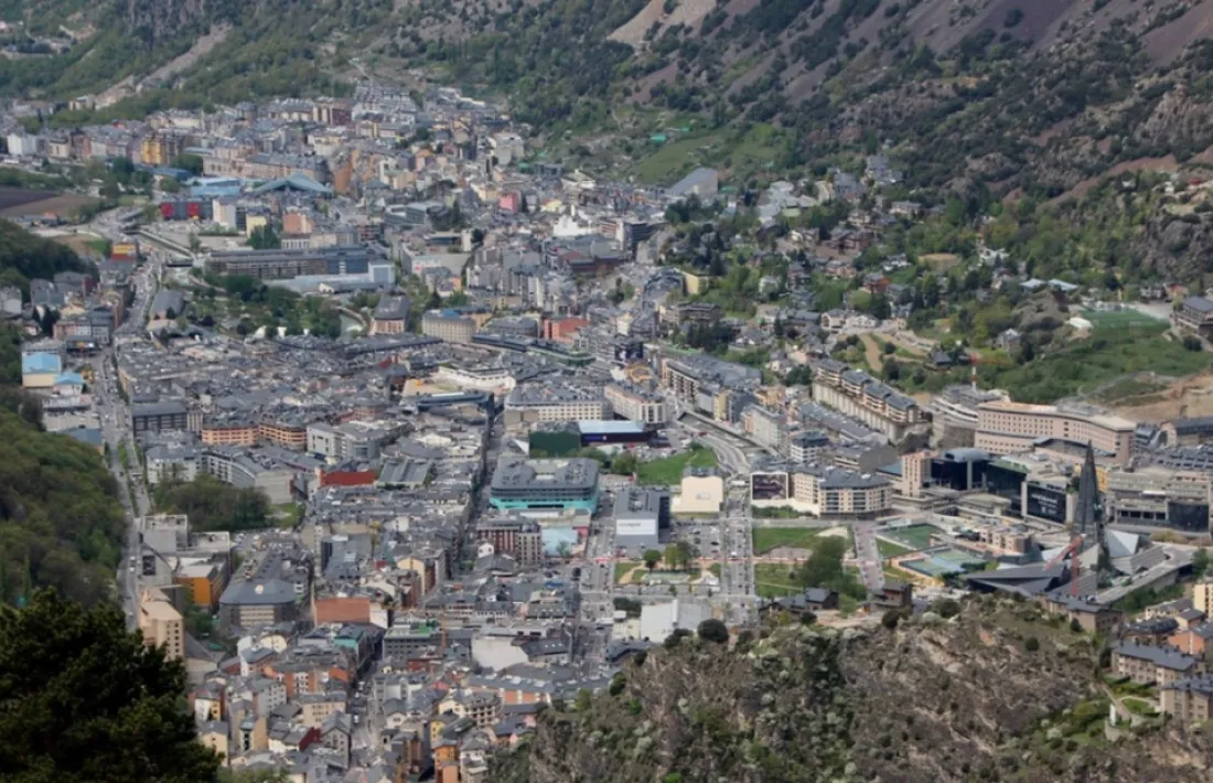 La vall central.