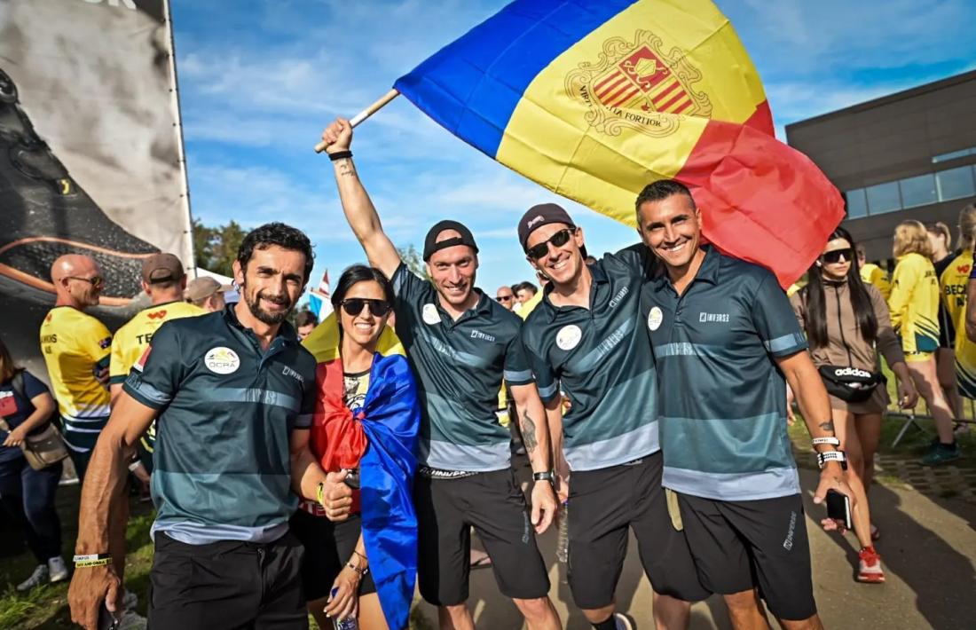 L’equip andorrà, al Mundial.