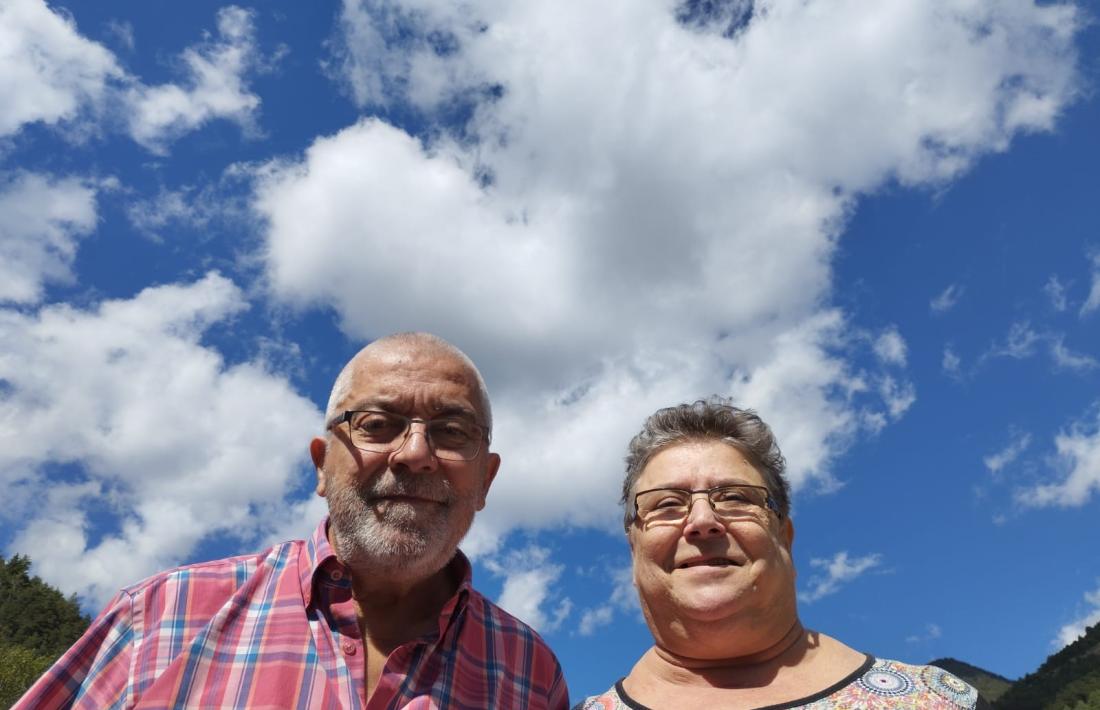 Àlvar Valls i Roser Carol van presentar ahir ‘Llegendes d’Andorra’ a les Jornades de bruixeria de Sant Julià.