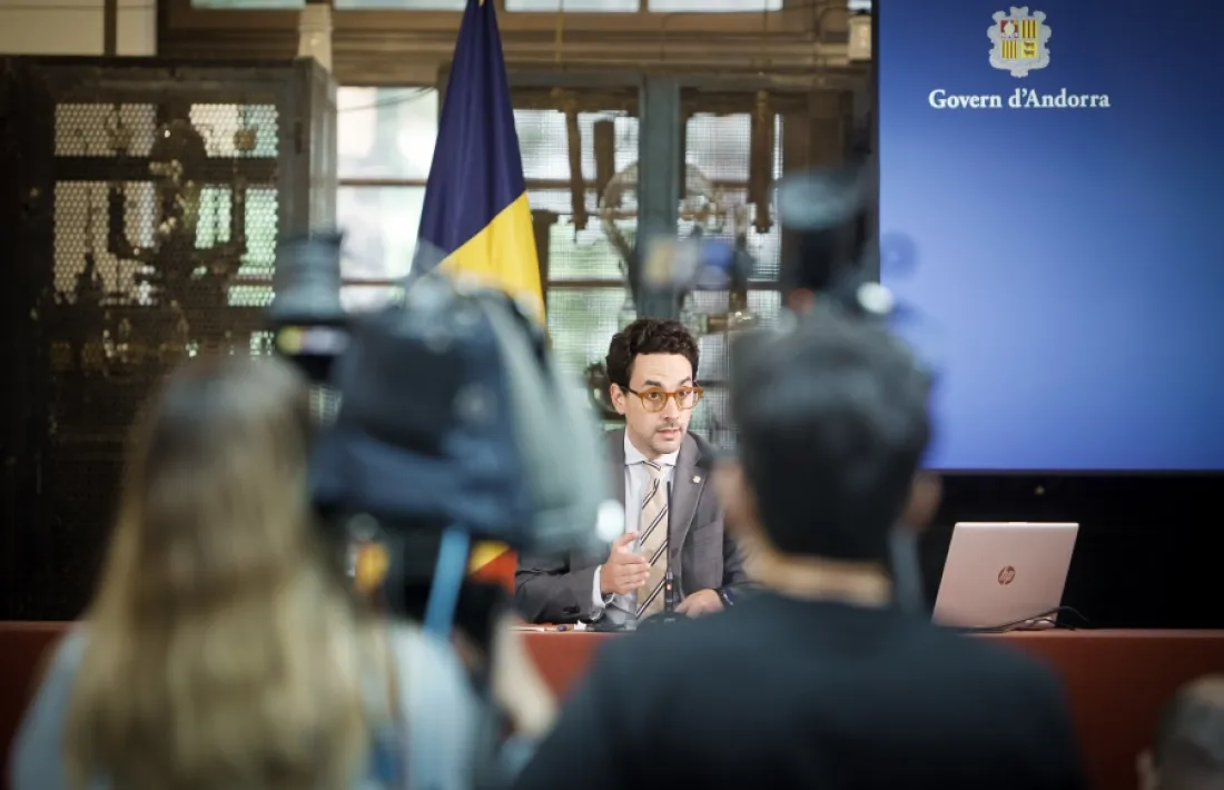 El ministre portaveu, Guillem Casal.