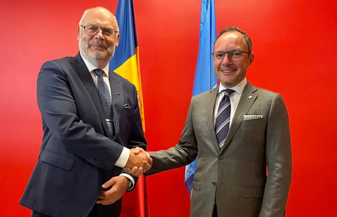 Espot amb el president d’Estònia, Alar Karis.