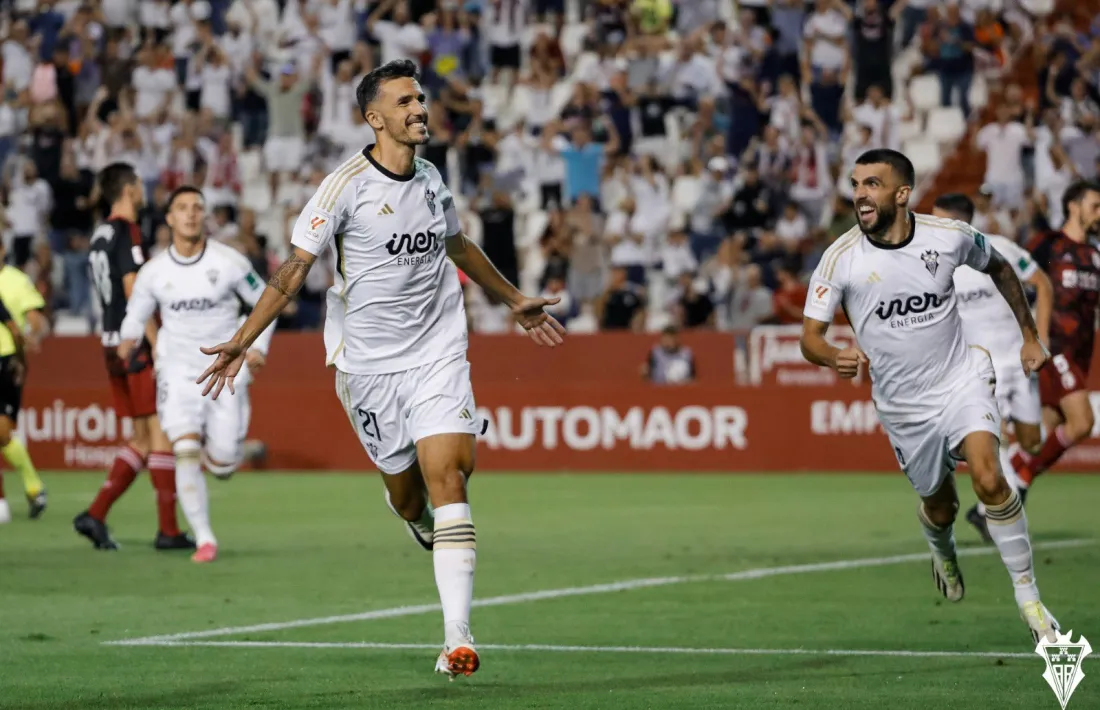 Quiles, màxim golejador de l’Albacete.