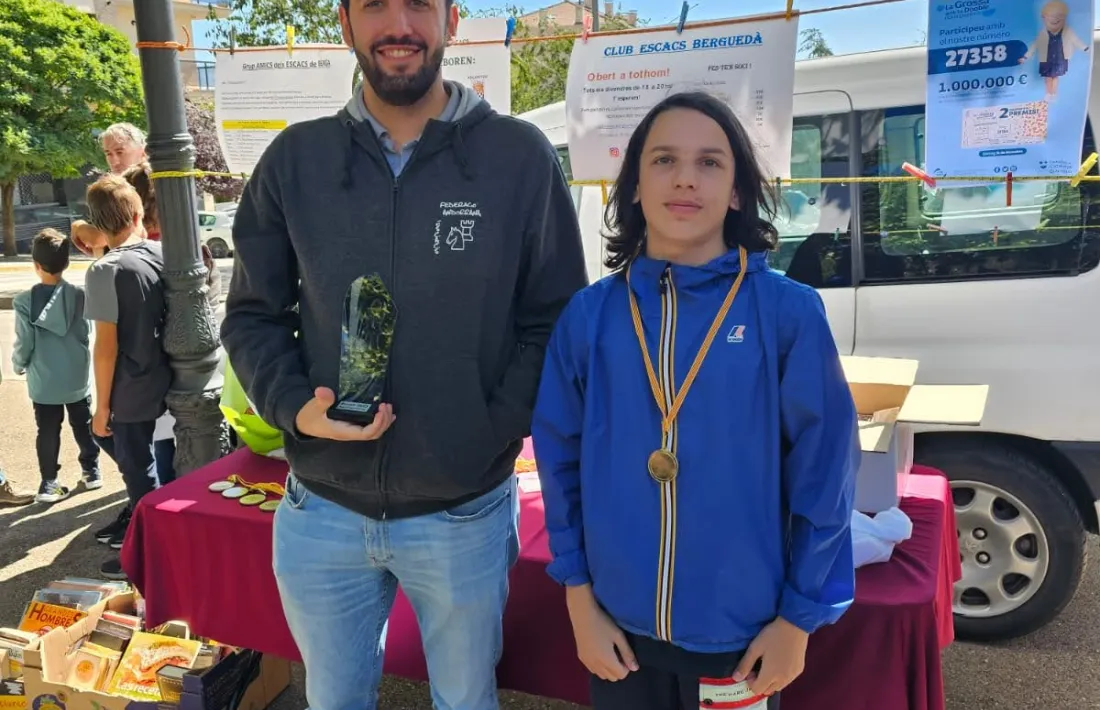 Esteve Mateu i Andria Ercoli, a Berga.