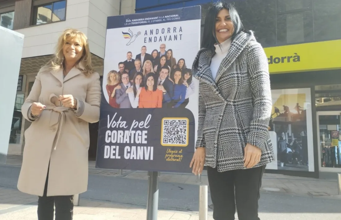 Montaner en un acte electoral.