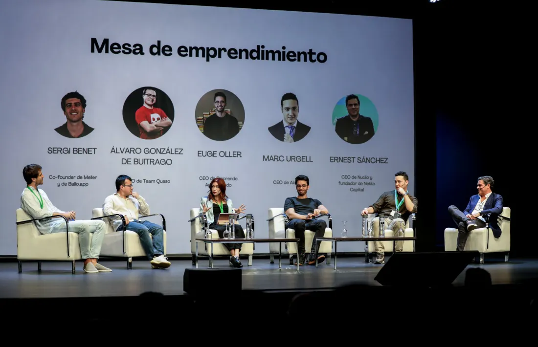 El director del grup Abast, Marc Urgell, en una de les taules celebrades a l'Andorra Economic Forum.