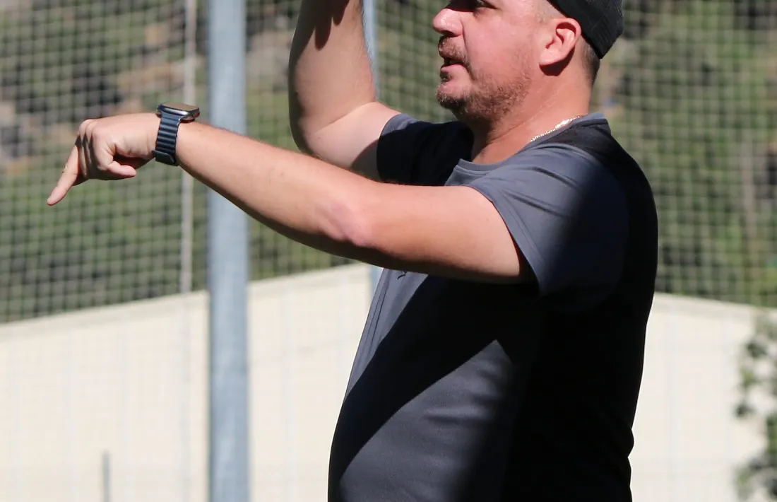 Angelo Foroni, tècnic de la UE Sant Julià.