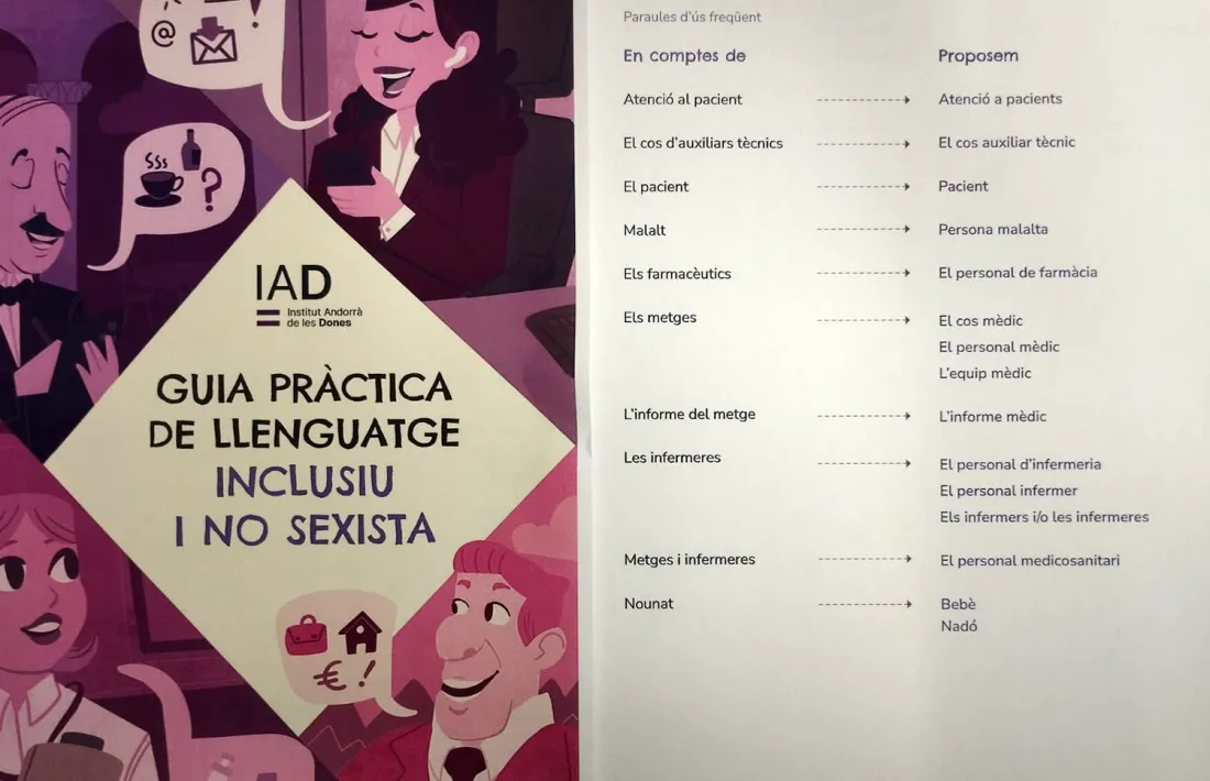 La ‘Guia pràctica de llenguatge inclusiu i no sexista’ vol ser una eina divulgativa adreçada a tots els públics.
