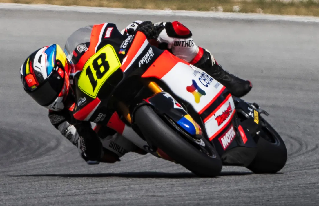 Xavi Cardelús, en acció.