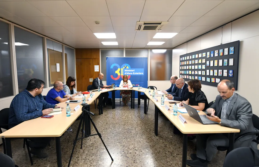 La reunió del Consell Econòmic i Social.