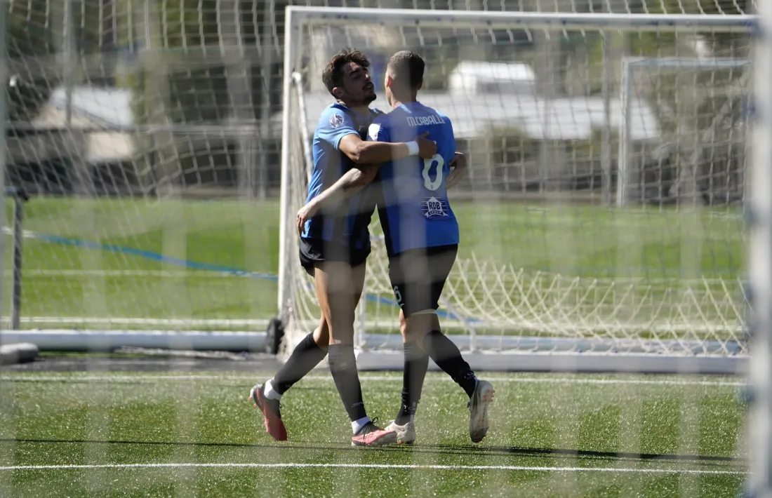 ‘Domi’ Berlanga celebra l’1 a 0 de l’Inter.