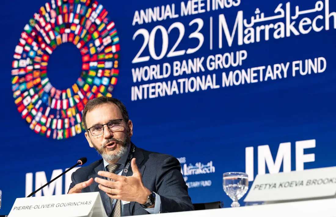El conseller econòmic i direcctor del departament d'Estudis de l'FMI, Pierre-Olivier Gourinchas.