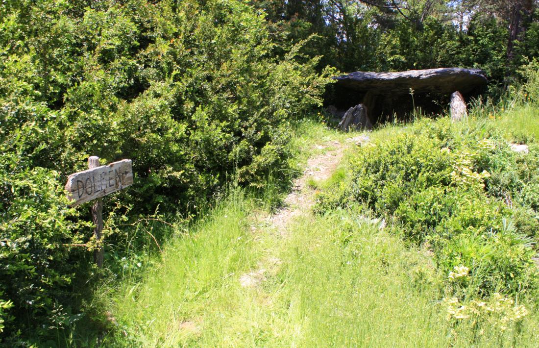 La ruta fins al dòlmen de la Cabana del Moro és una de les moltes que es poden trobar a la web i l’aplicació per a mòbil.