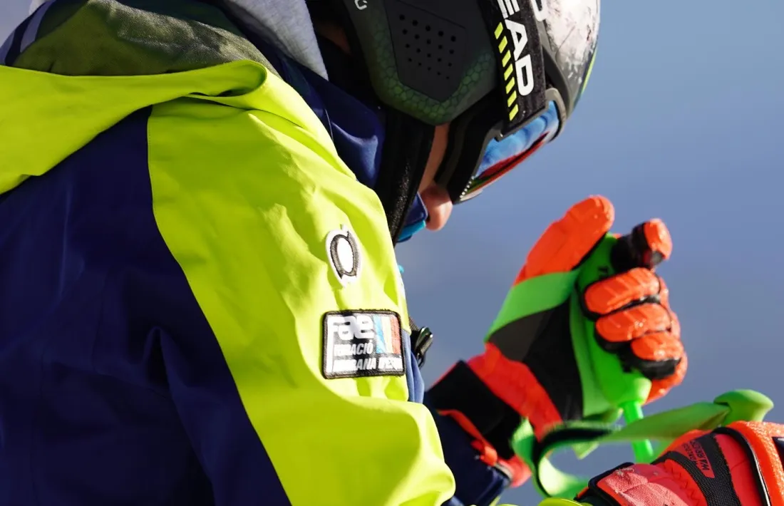 Joan Verdú, en un entrenament.