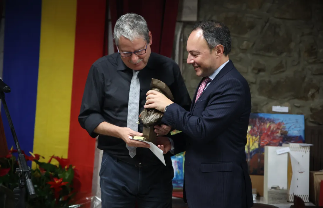 El novel·lista catala Francesc Pugpelat va guanyar l'última edició del Fiter i Rossell amb 'Abril'.