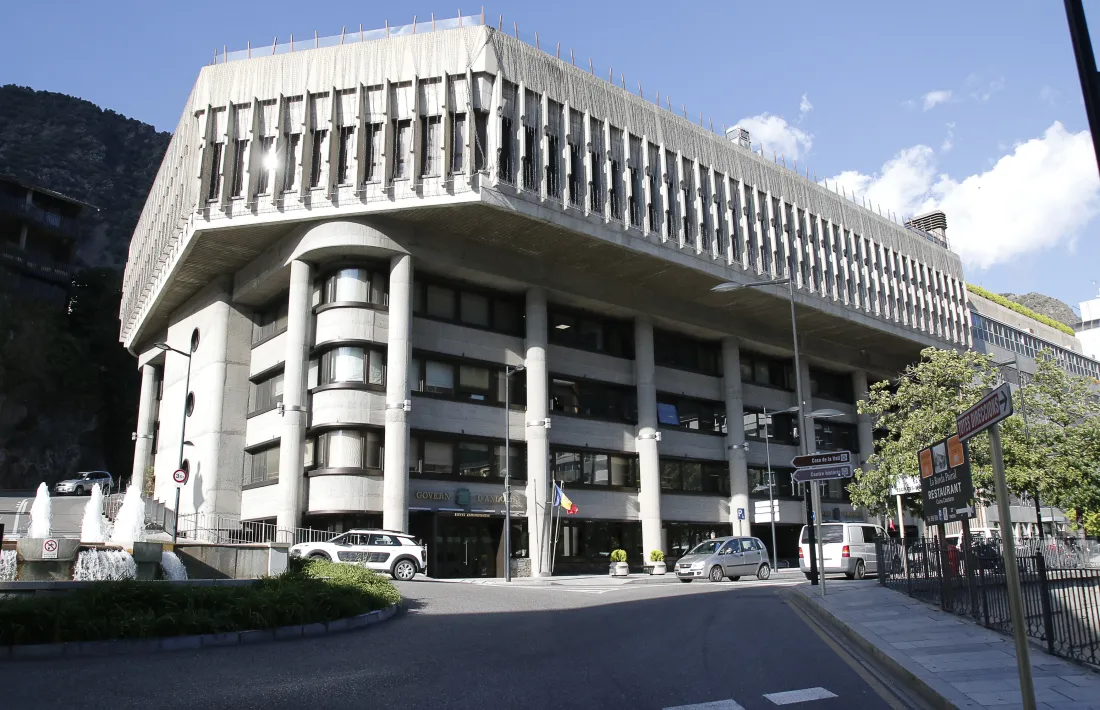 L'edifici administratiu del Govern.