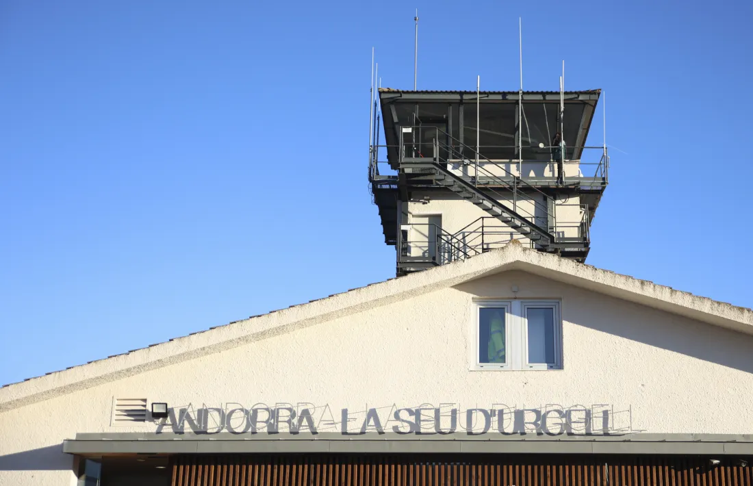 L’aeroport de la Seu d’Urgell.