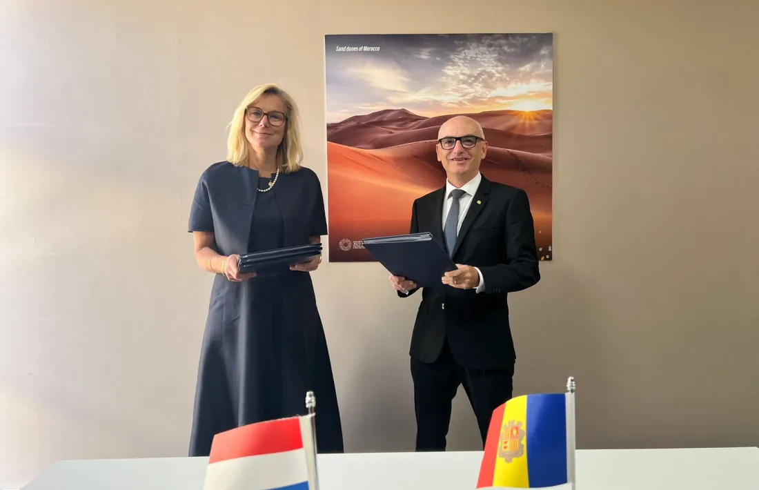 El CDI amb els Països Baixos s’ha signat durant l’assemblea de l’FMI.