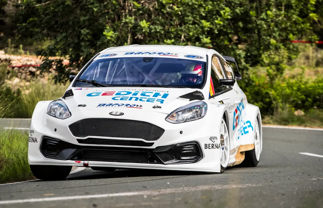 De la Casa, amb el Ford Fiesta WRX.