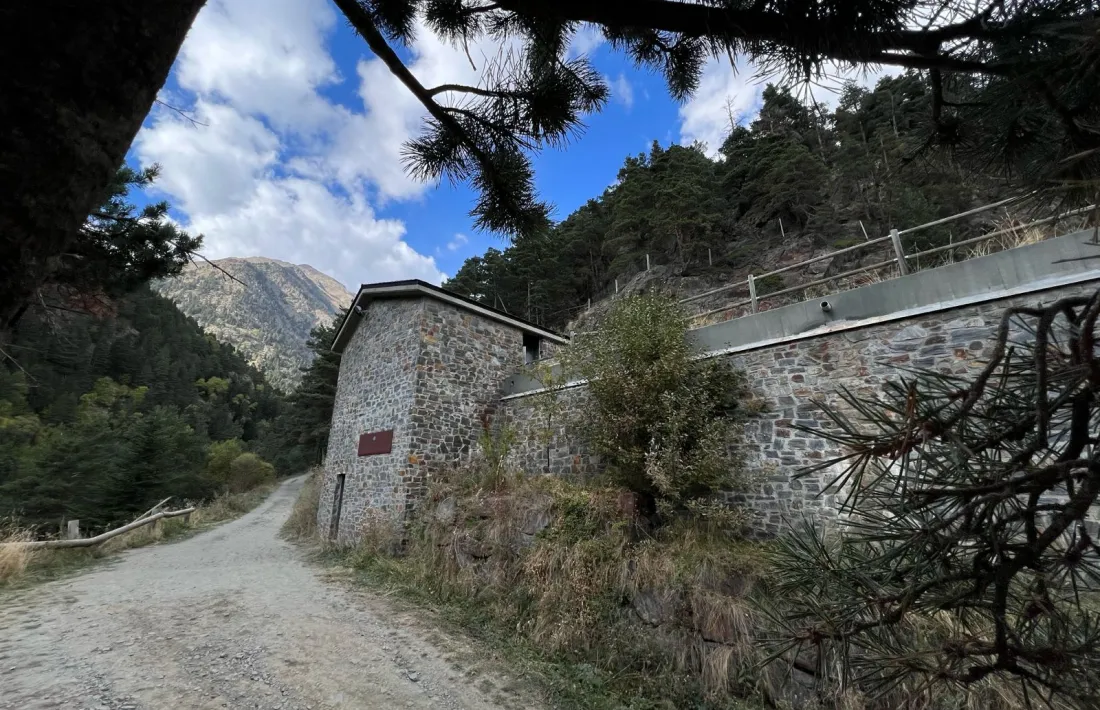El dipòsit d’aigua de Grau Roig.