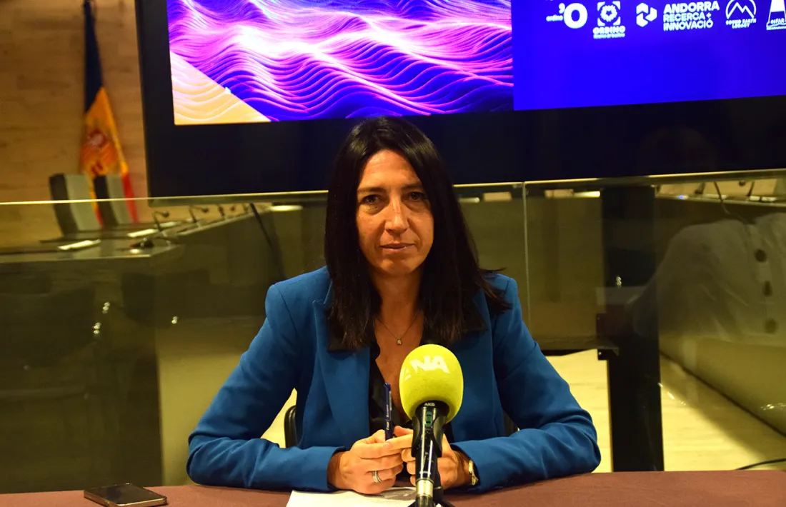 La cònsol menor d'Ordino, Eva Choy.