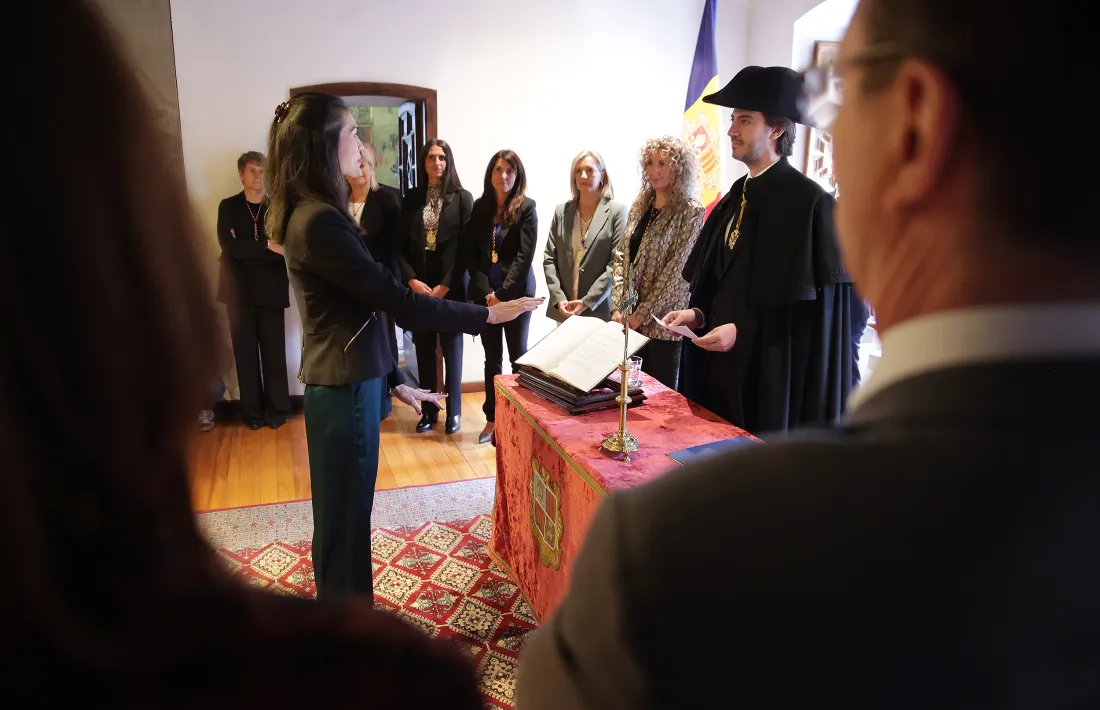 L'acte celebrat avui al Consell General.