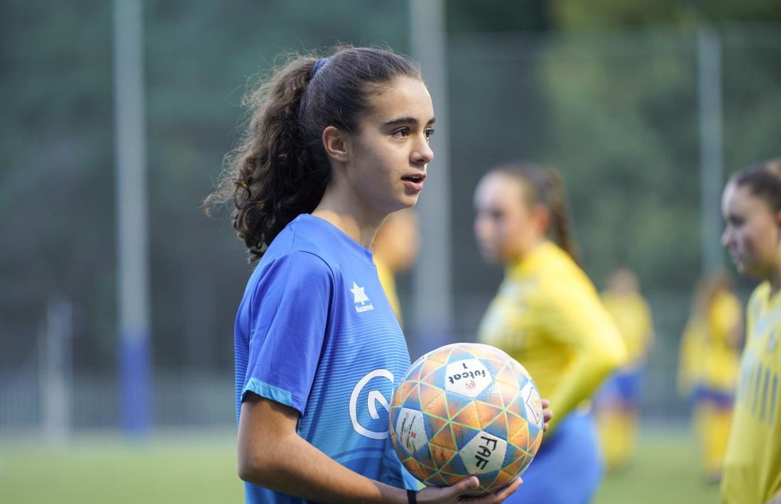 Júlia Domingo, amb l’Enfaf.