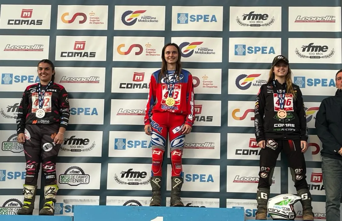 Laia Pi, al lloc més alt del podi a Camprodon.