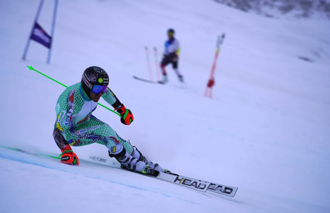 Joan Verdú es va entrenar, per preparar la Copa del Món de Solden, a Pitztal.
