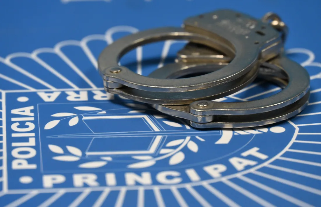 Unes manilles per efectuar les detencions.