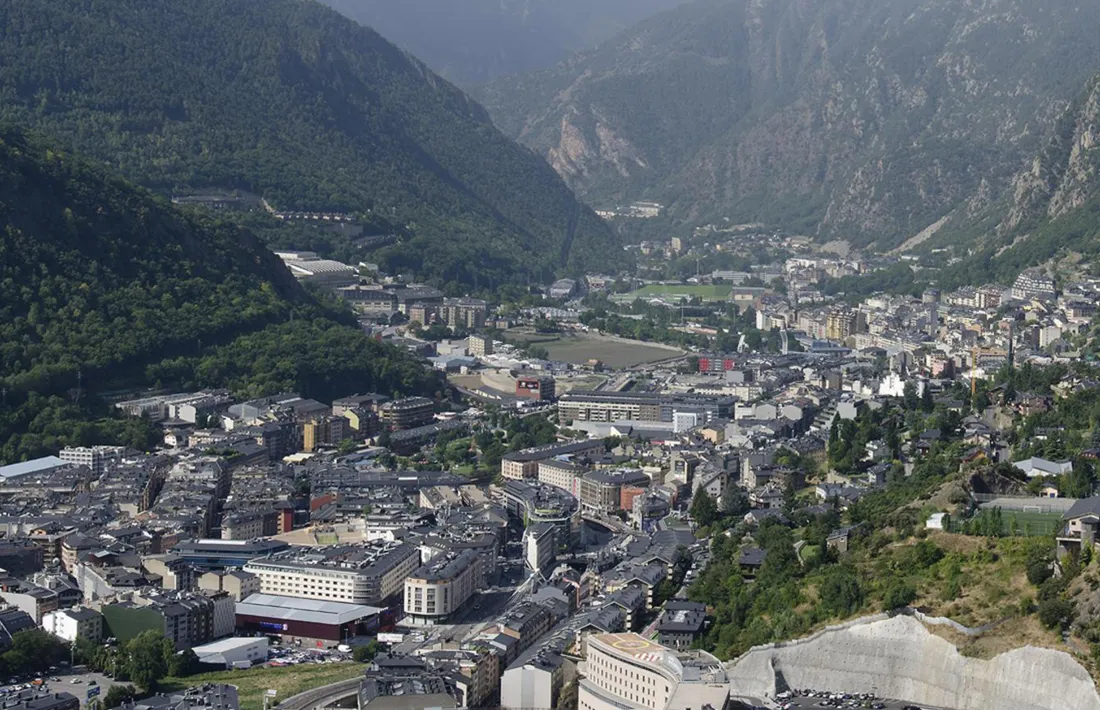 Vista d'Andorra la Vella.