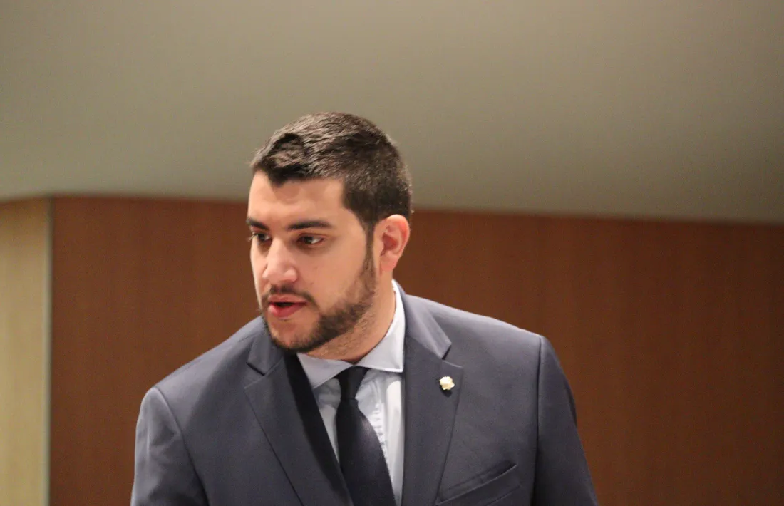 El conseller general del PS, Pere Baró.