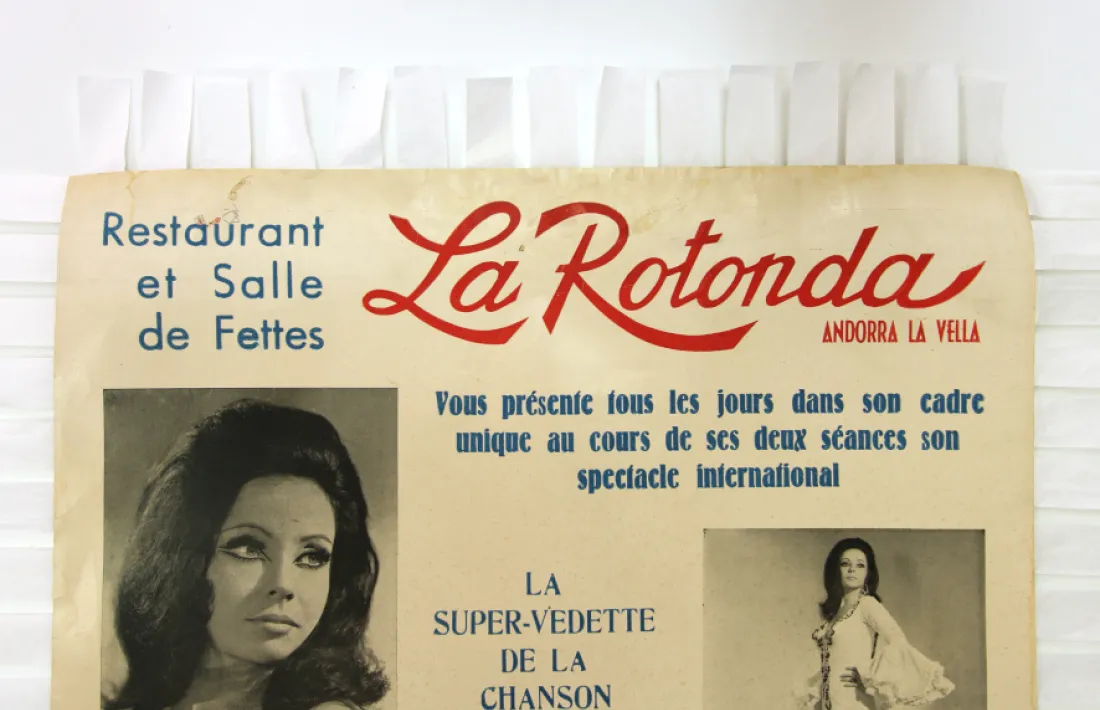 El cartell de La Rotonda conservat per una col·leccionista privada va ser imprès a la casa Borràs de Barcelona.