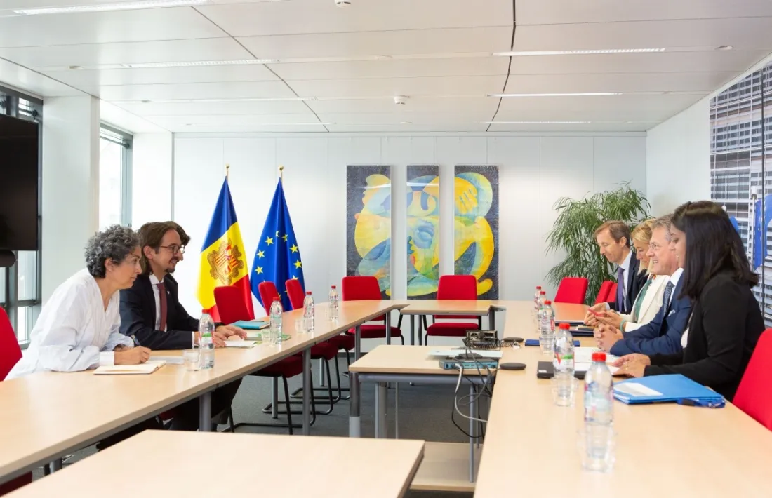 Una reunió a Brussel·les de la comissió negociadora Andorra-Unió Europea.