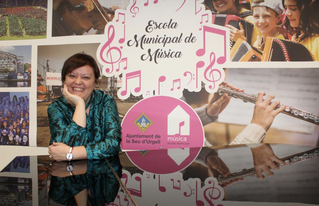 Sònia Lanau, directora de lescola municipal de música.