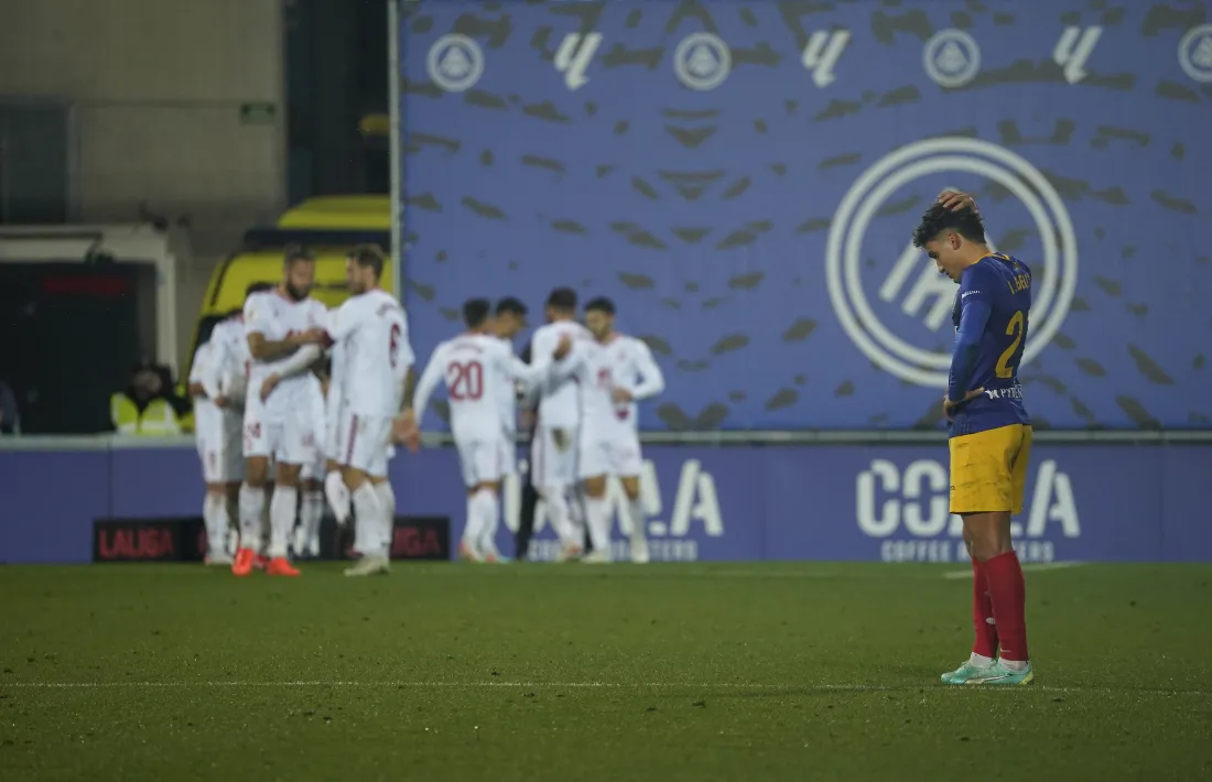 El CD Eldense, un rival que el curs passat jugava a primera RFEF, va deixar sense resposta un FC Andorra que es tambaleja.