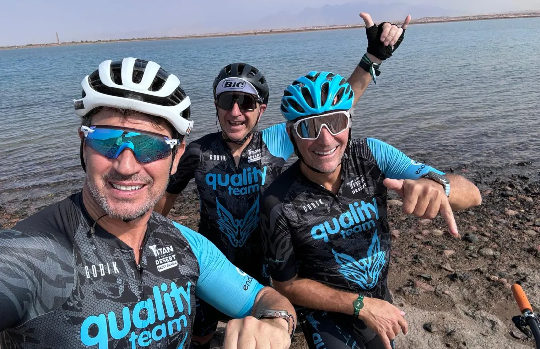 Ramon Aranda, amb el Quality Team.