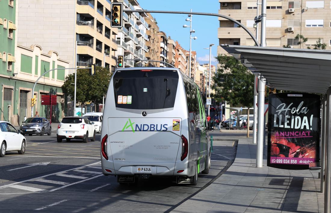 La línia d'Andbus a Lleida canvia d'horaris al desembre.