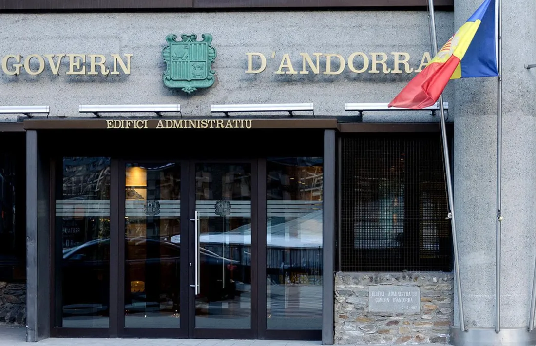 L'edifici administratiu del Govern.