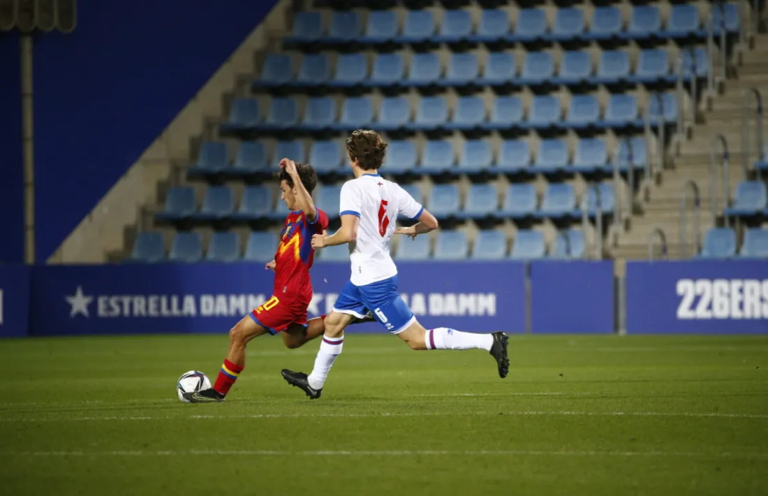 Ot Remolins, un talentós jugador de la sub-21, convocat per Koldo Alvarez De Eulate.