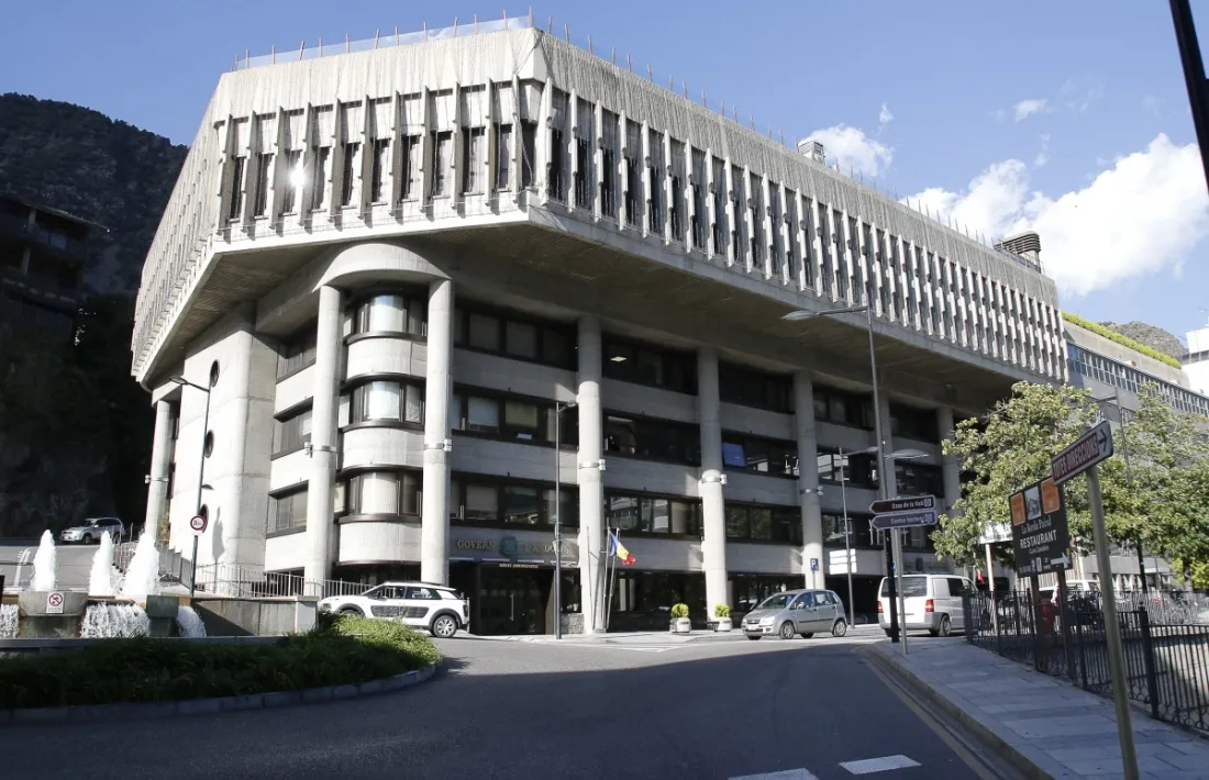 L'edifici administratiu del Govern.