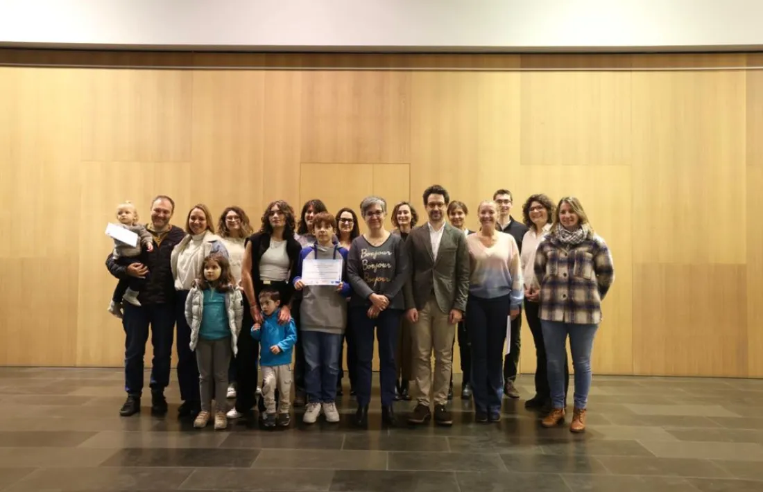 Els guardonats en el 17è Concurs d'iniciatives ambientals